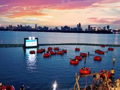 武汉休闲效果好不好？周末免费玩水逛江滩，实惠又惬意